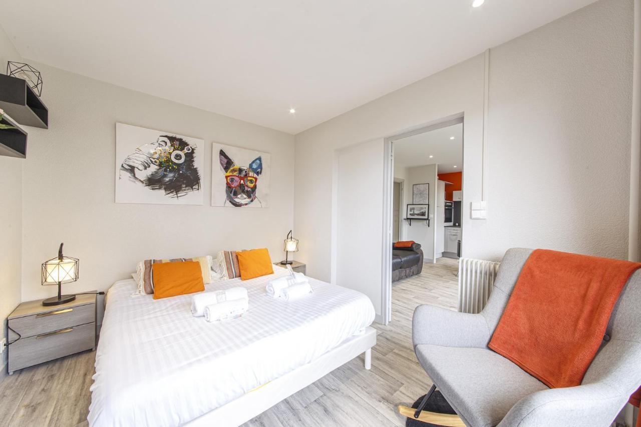 Chic Appartement Vue Sur Parc Au Calme Angers Kültér fotó